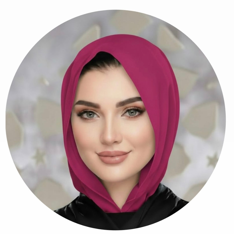 ايزي اسكارف شيفون سادة