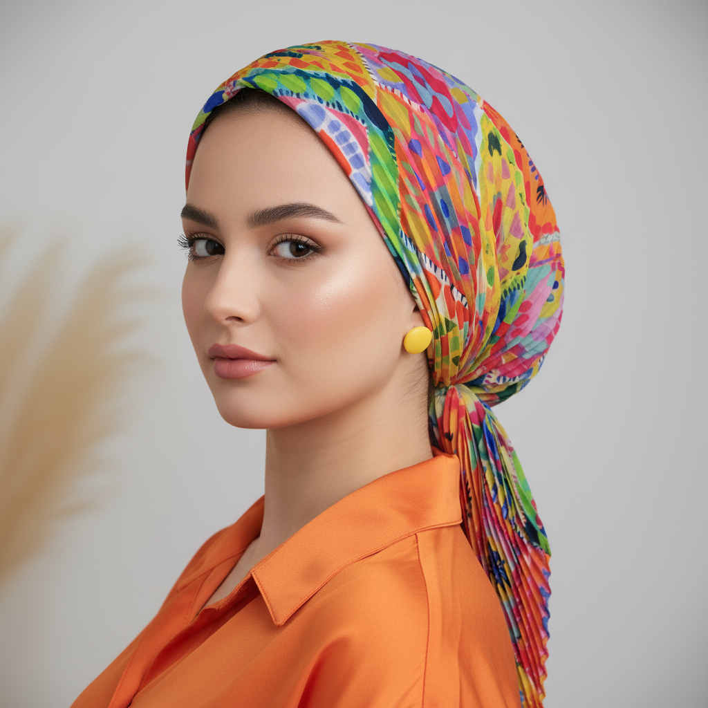 مينى شيفون بليسيه مشجر