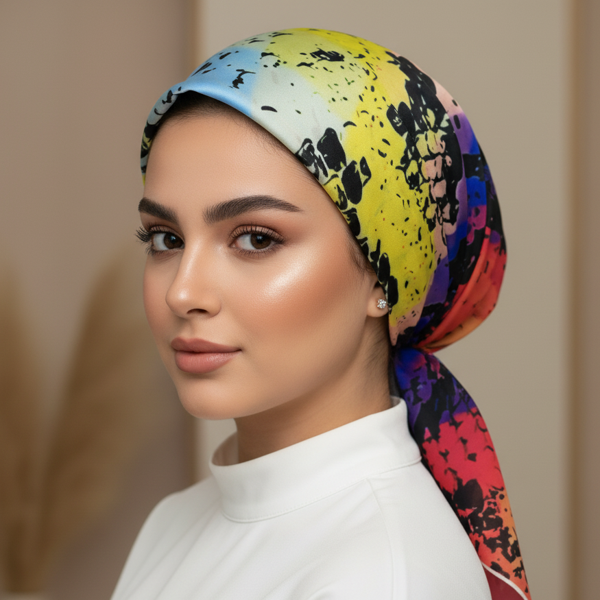 ميني تاي شيفون مشجر (بندانة +توكة)