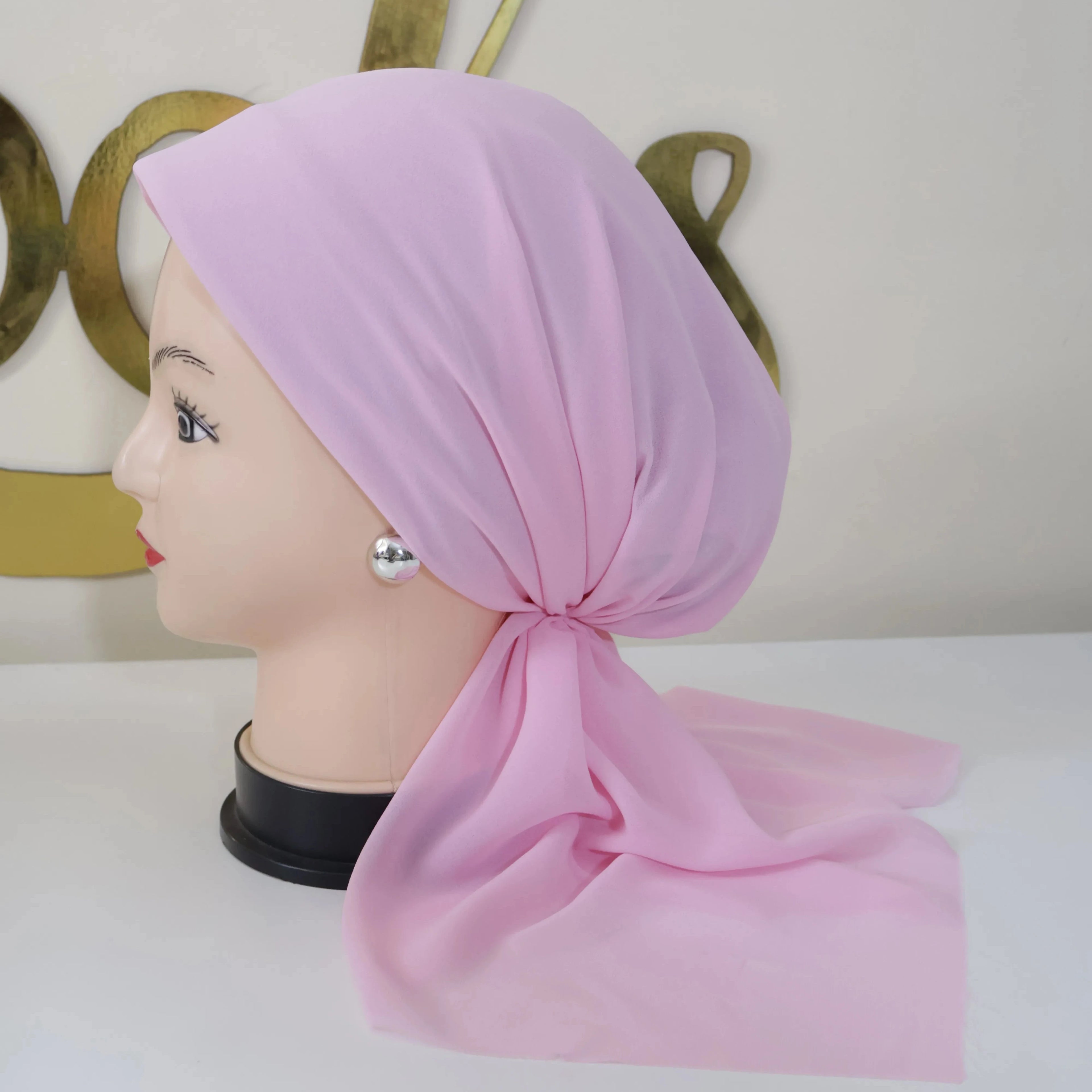 ميني تاي شيفون سادة (توكه+بندانه)