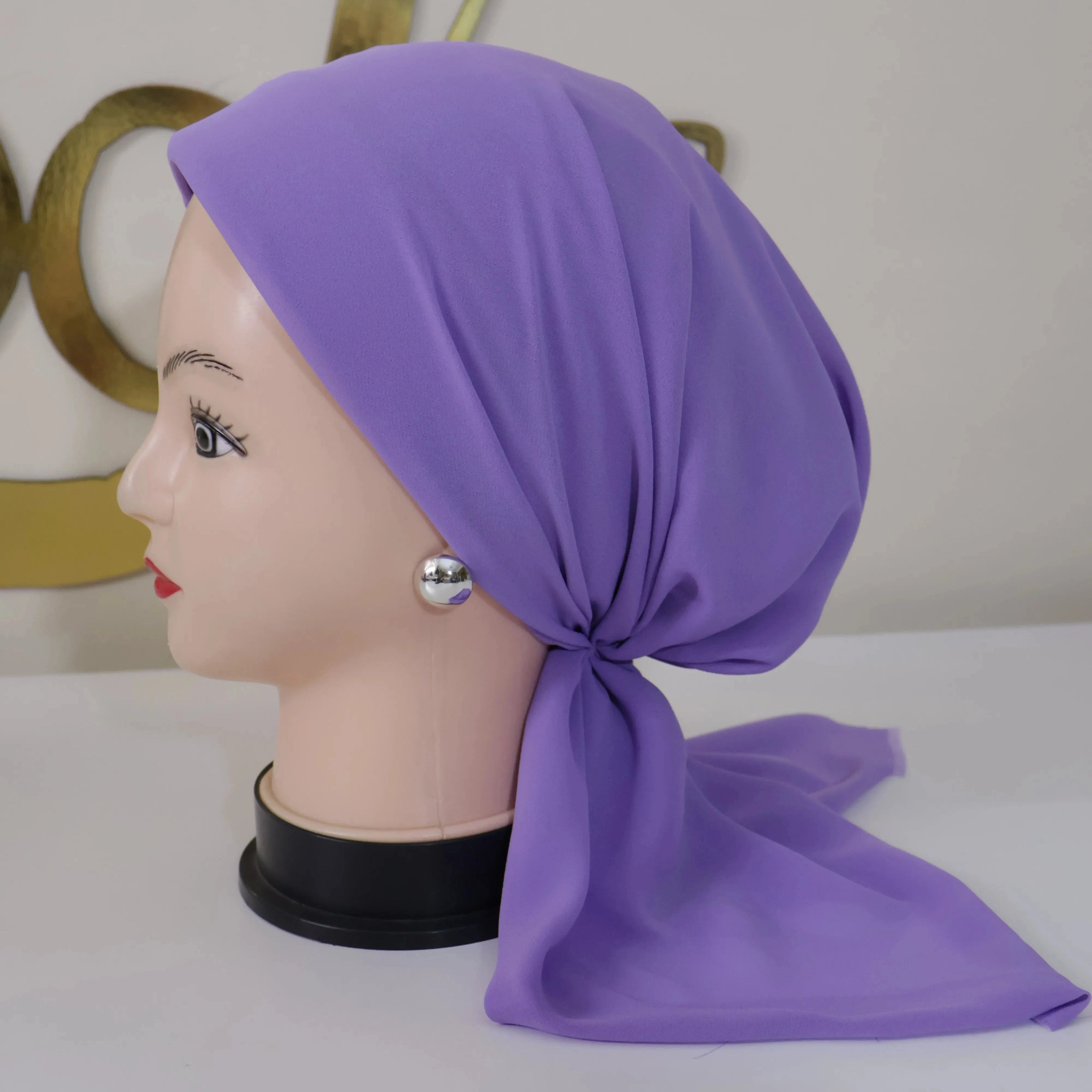 ميني تاي شيفون سادة (توكه+بندانه)