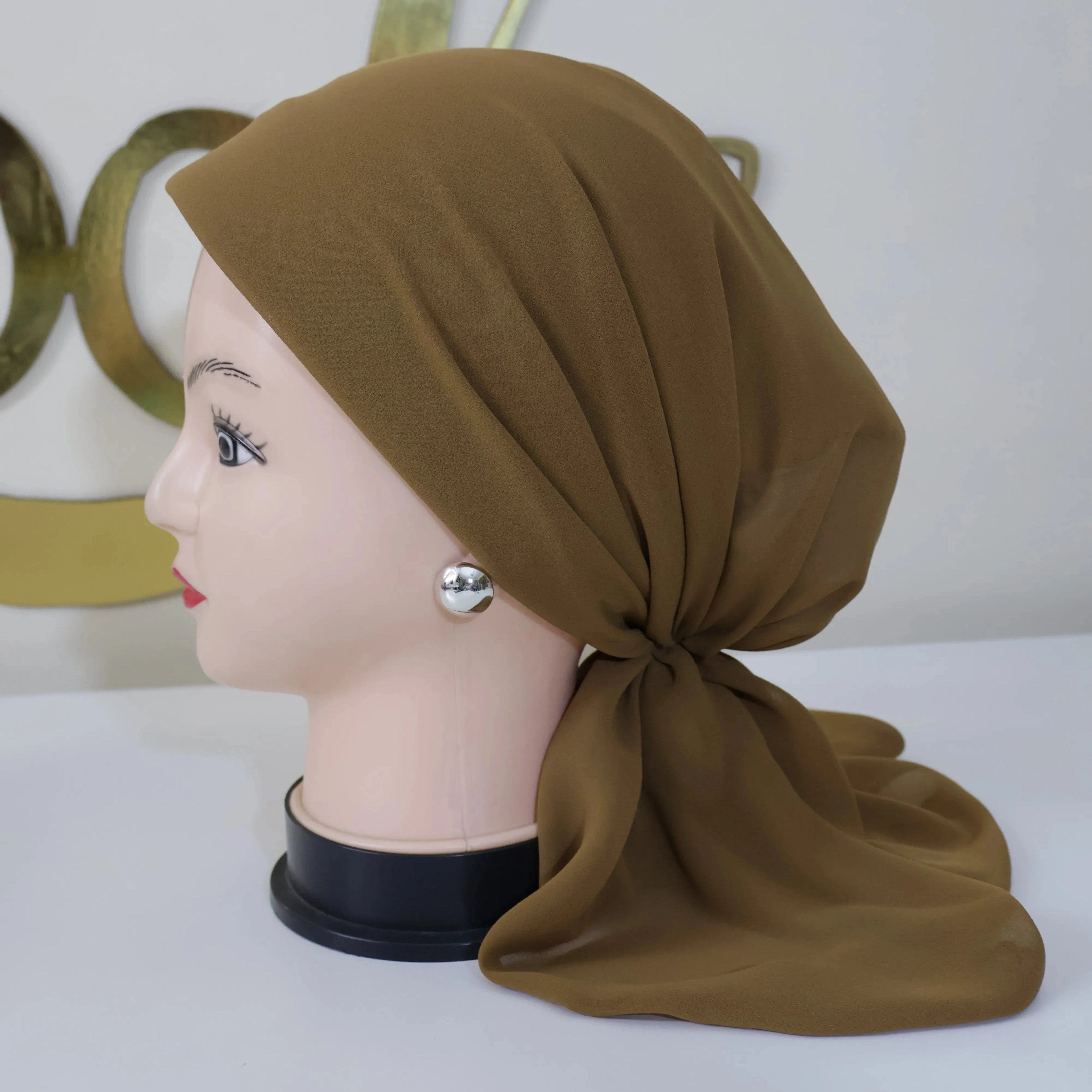 ميني تاي شيفون سادة (توكه+بندانه)