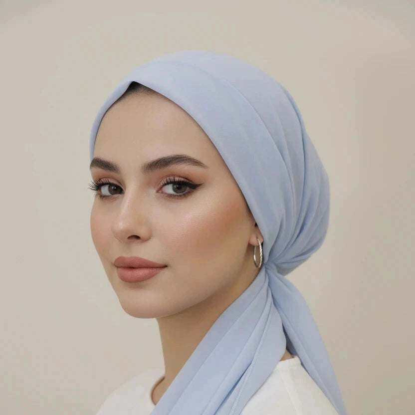 ميني تاي شيفون سادة (توكه+بندانه)