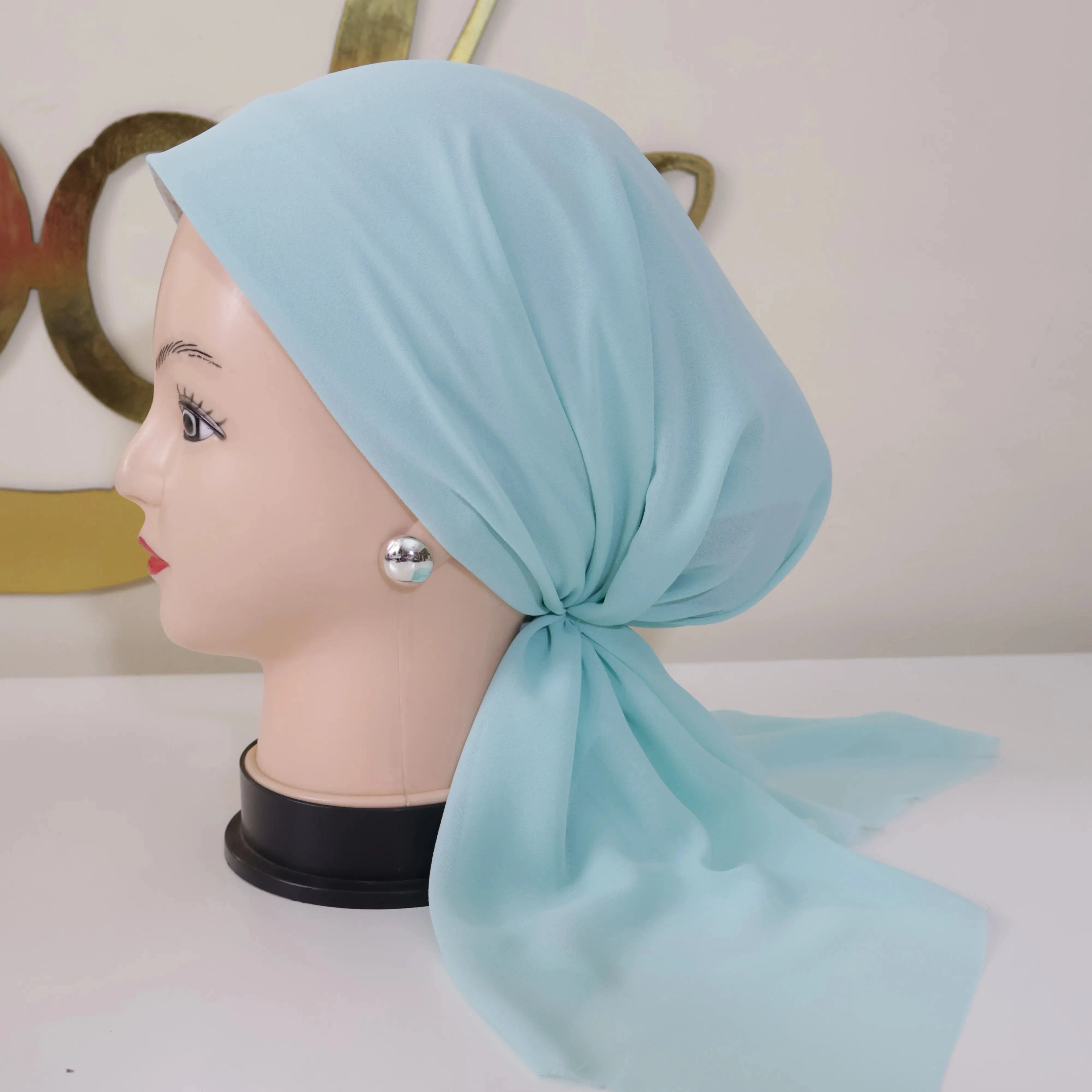 ميني تاي شيفون سادة (توكه+بندانه)