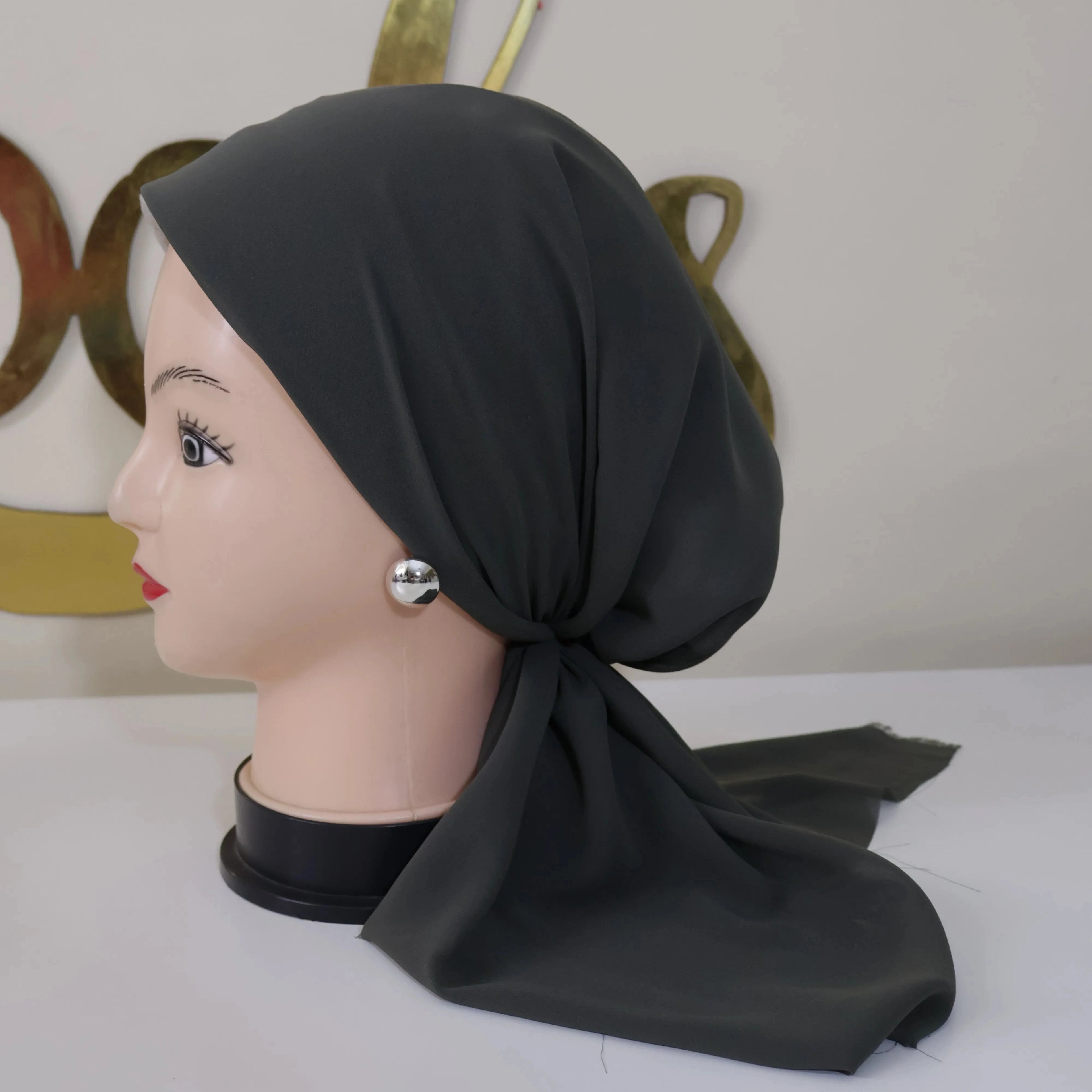 ميني تاي شيفون سادة (توكه+بندانه)