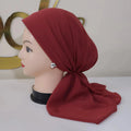 ميني تاي شيفون سادة (توكه+بندانه)