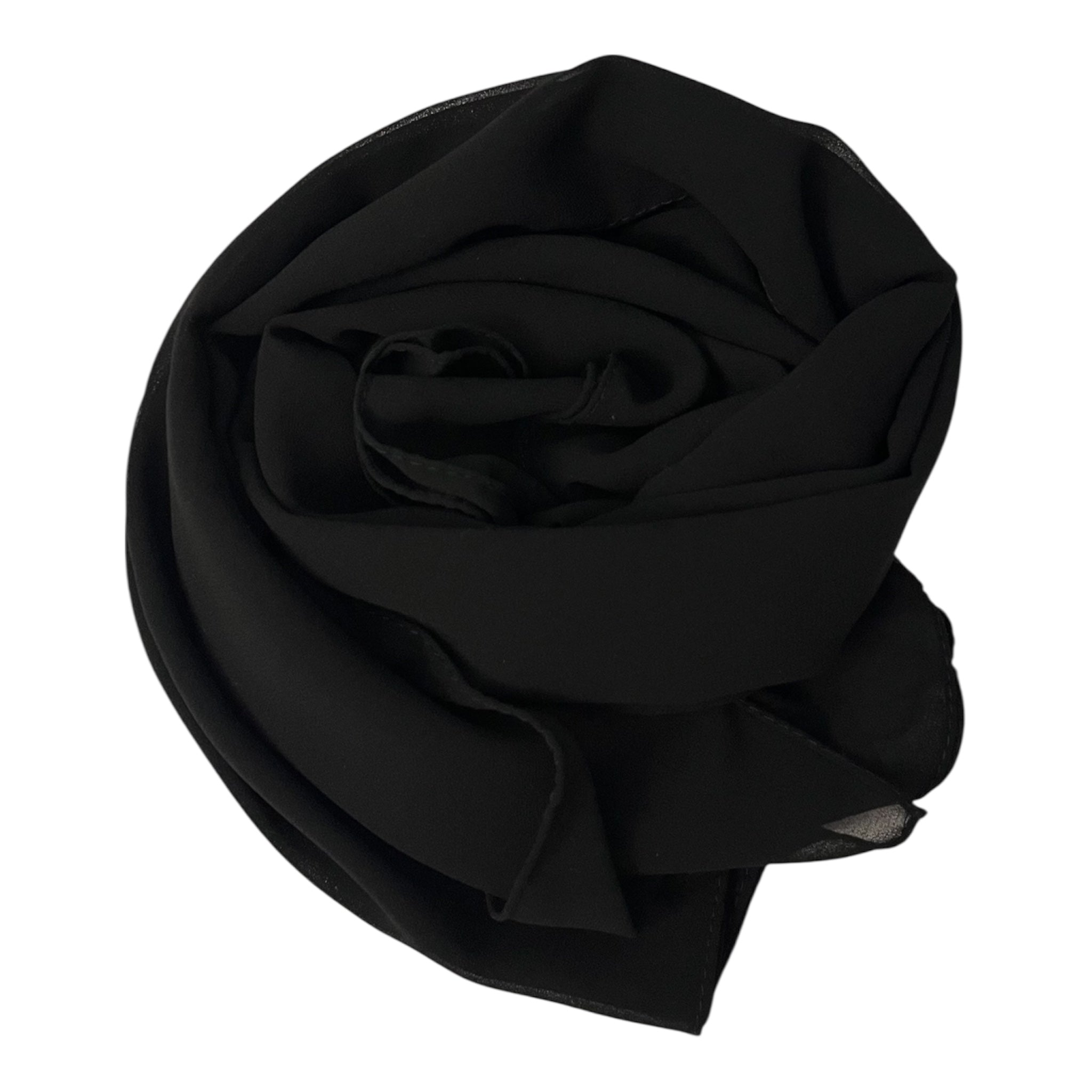 ايزي سكارف شيفون اسود