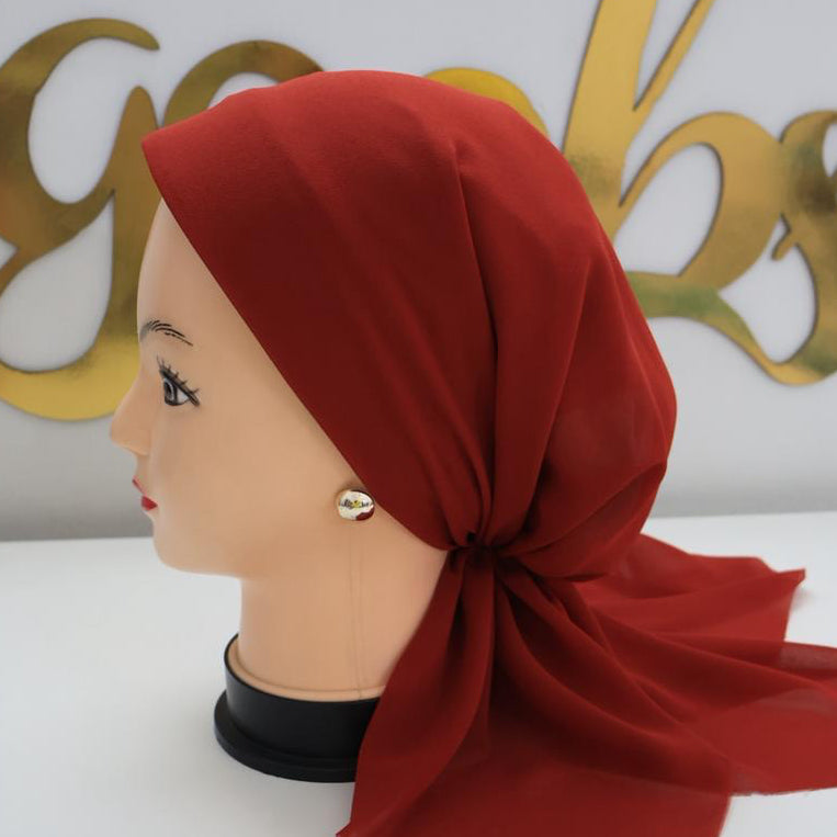 ميني تاي شيفون سادة (توكه+بندانه)