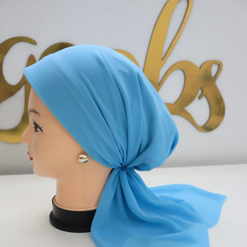 ميني تاي شيفون سادة (توكه+بندانه)