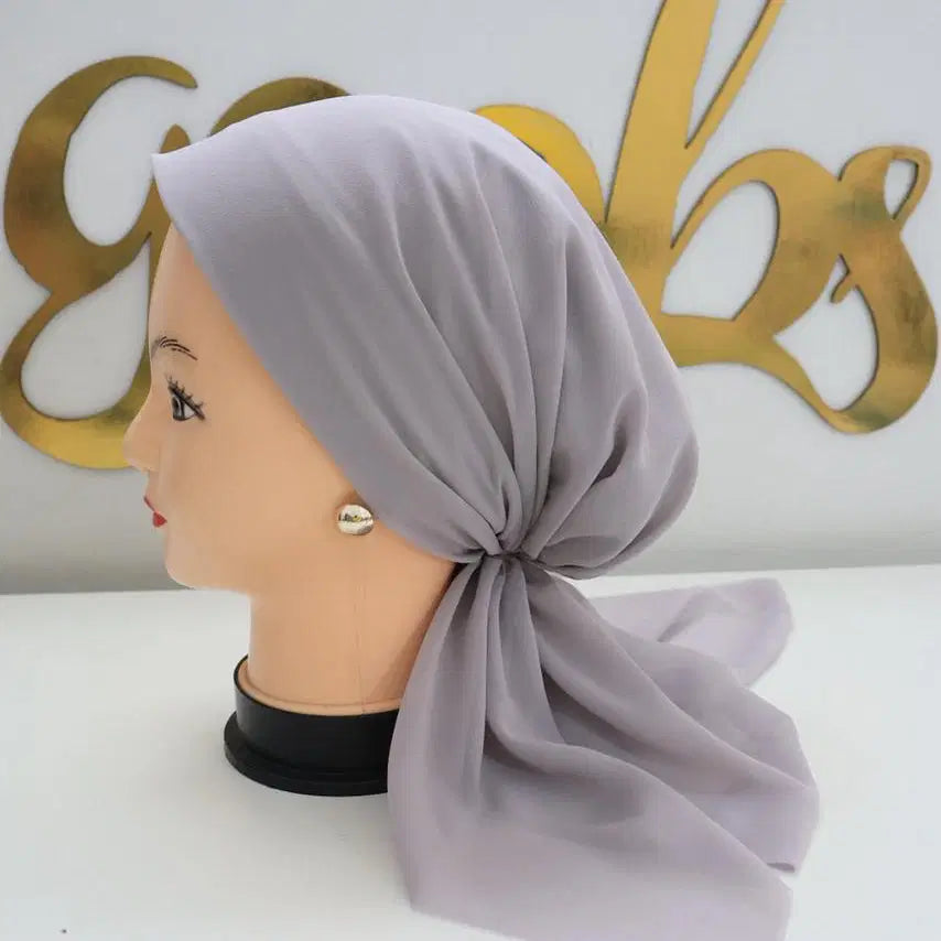 ميني تاي شيفون سادة (توكه+بندانه)