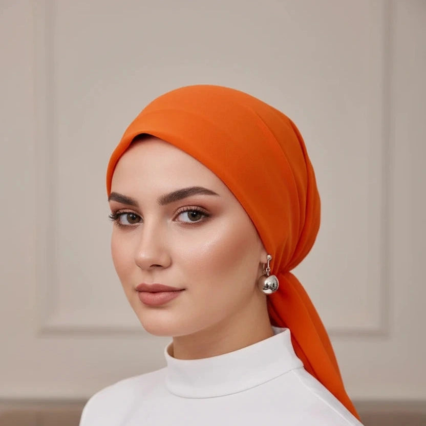 ميني تاي شيفون سادة (توكه+بندانه)