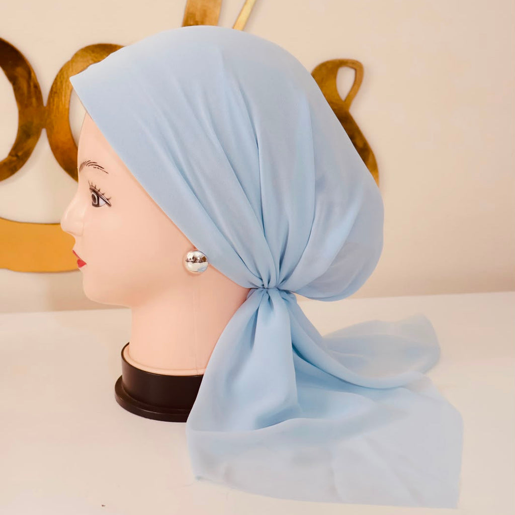 ميني تاي شيفون سادة (توكه+بندانه)