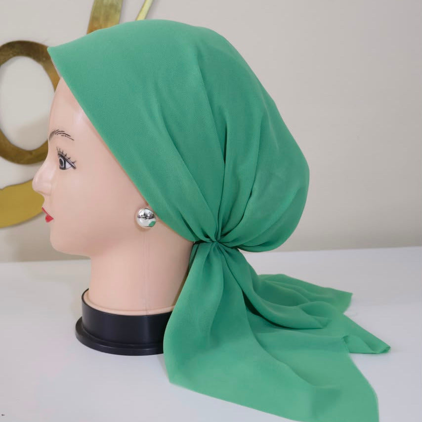 ميني تاي شيفون سادة (توكه+بندانه)