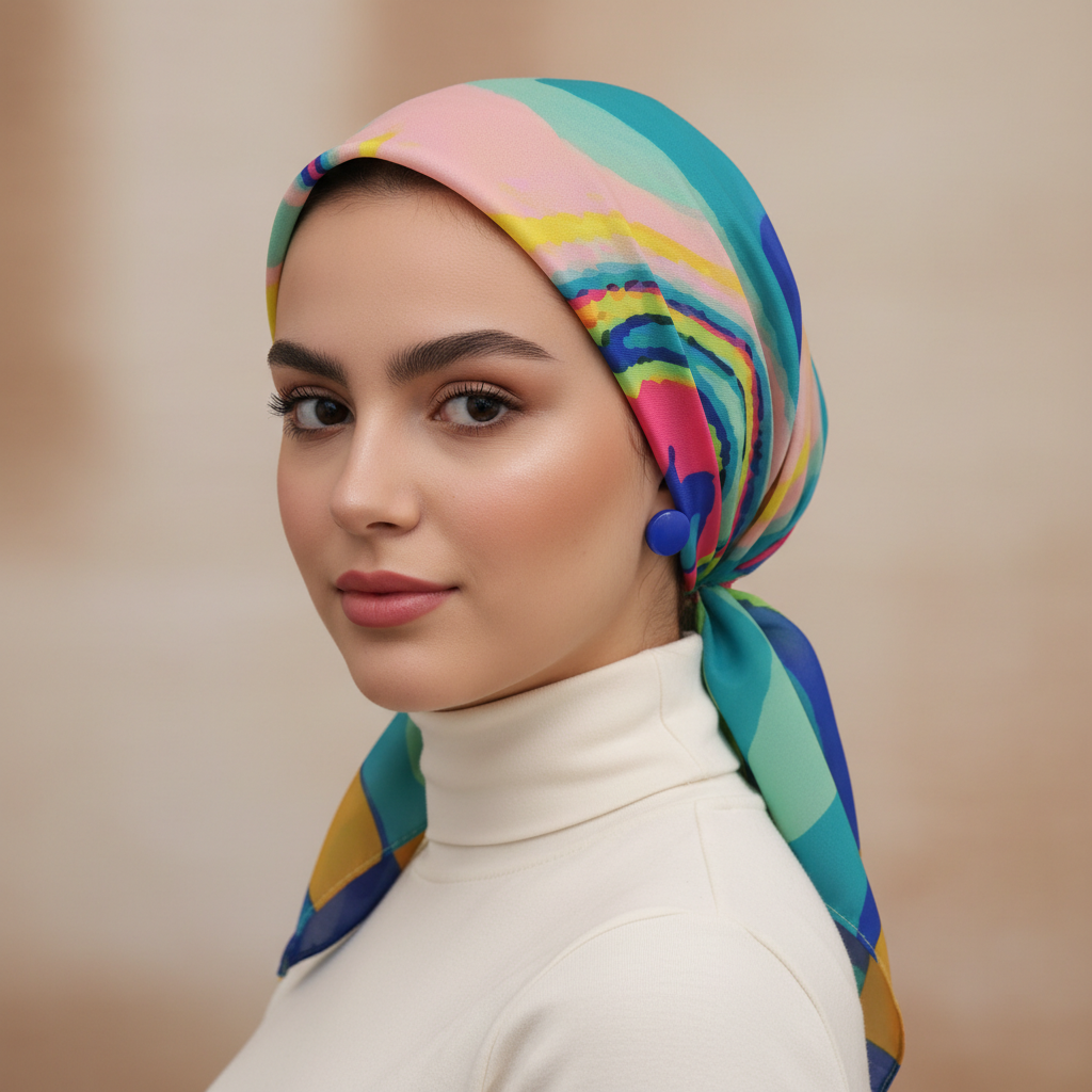 ميني تاي شيفون مشجر (بندانة +توكة)