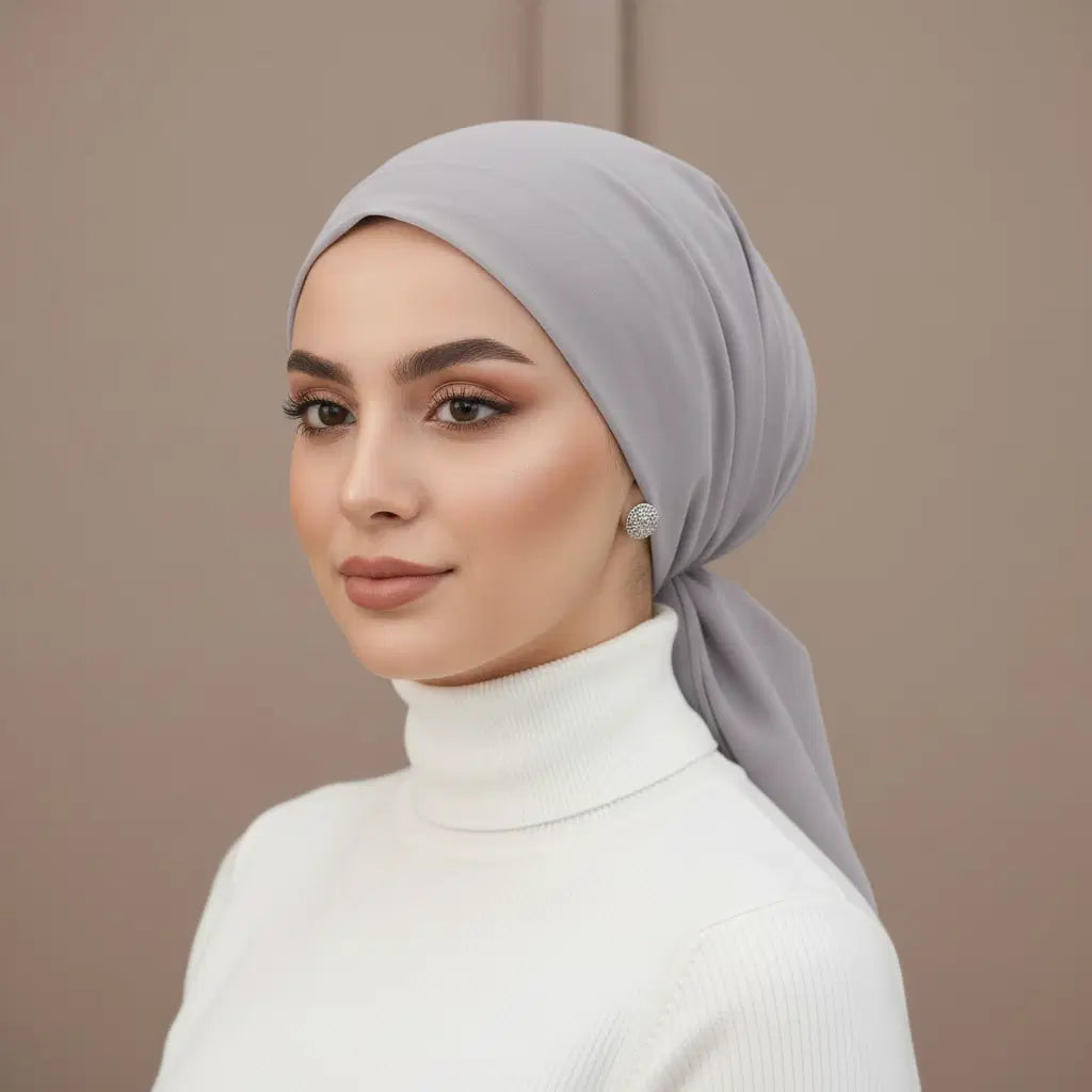 ميني تاي شيفون سادة (توكه+بندانه)
