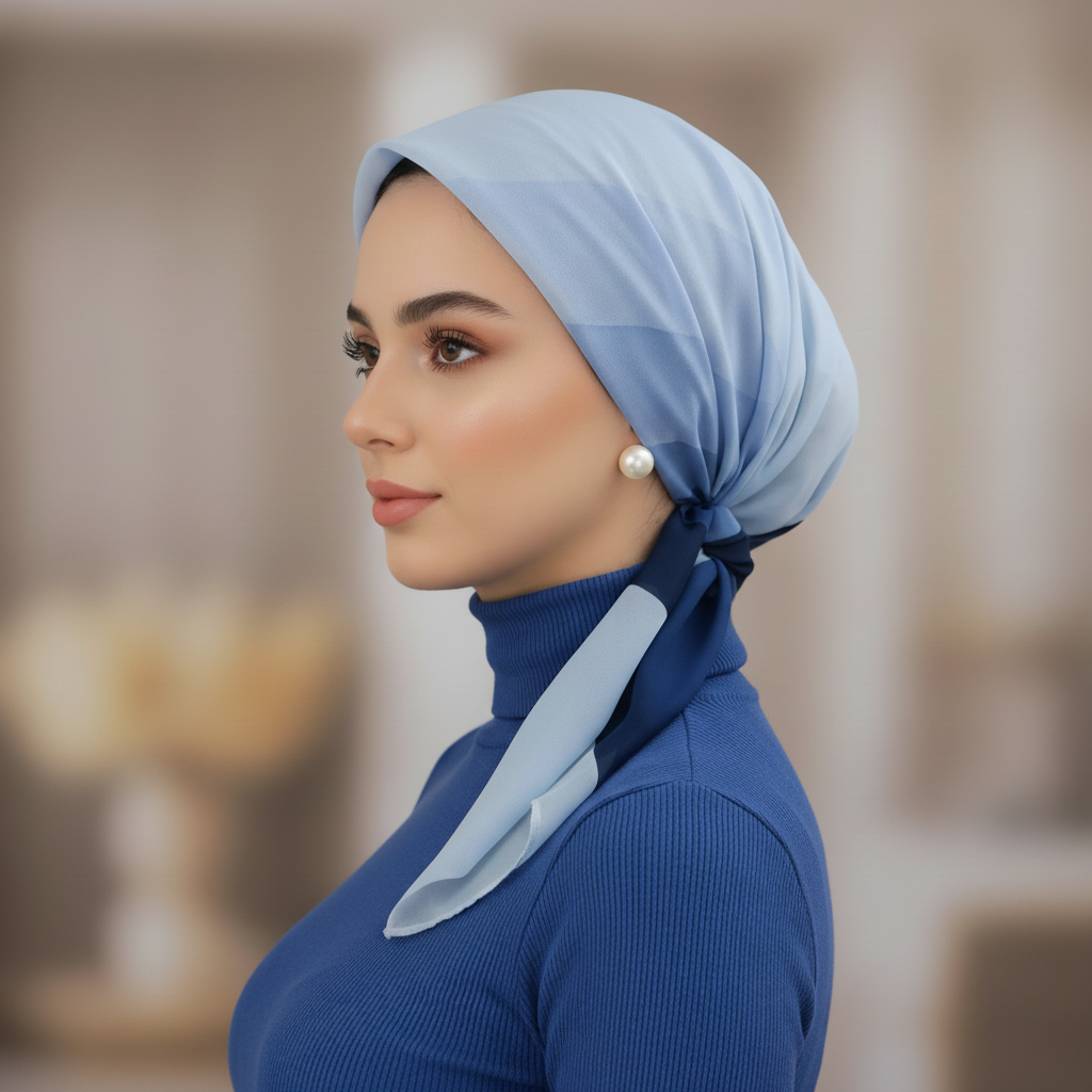 ميني تاي شيفون مشجر (بندانة +توكة)