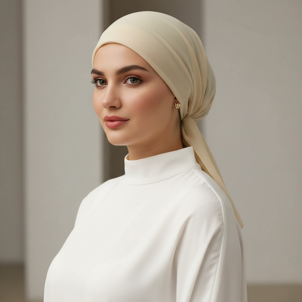 ميني تاي شيفون سادة (توكه+بندانه)
