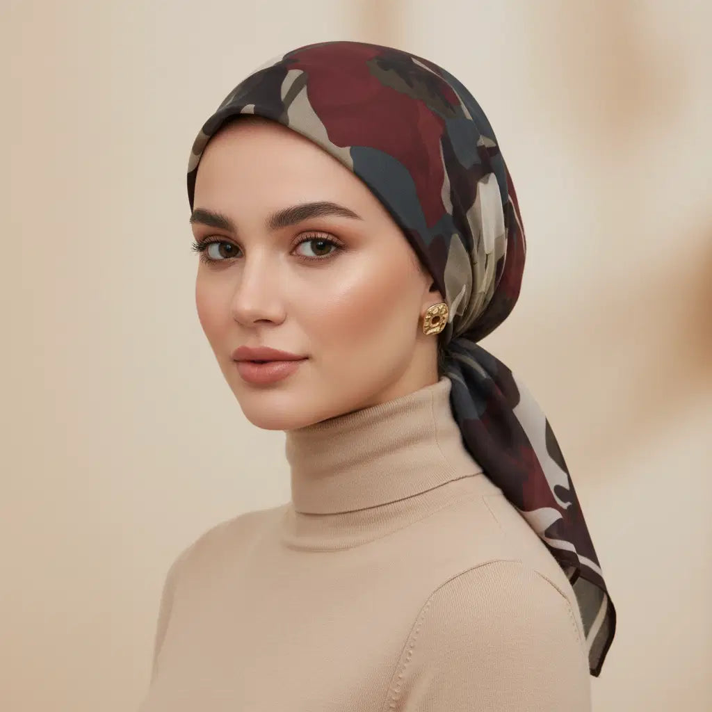 ميني تاي شيفون مشجر (بندانة +توكة)
