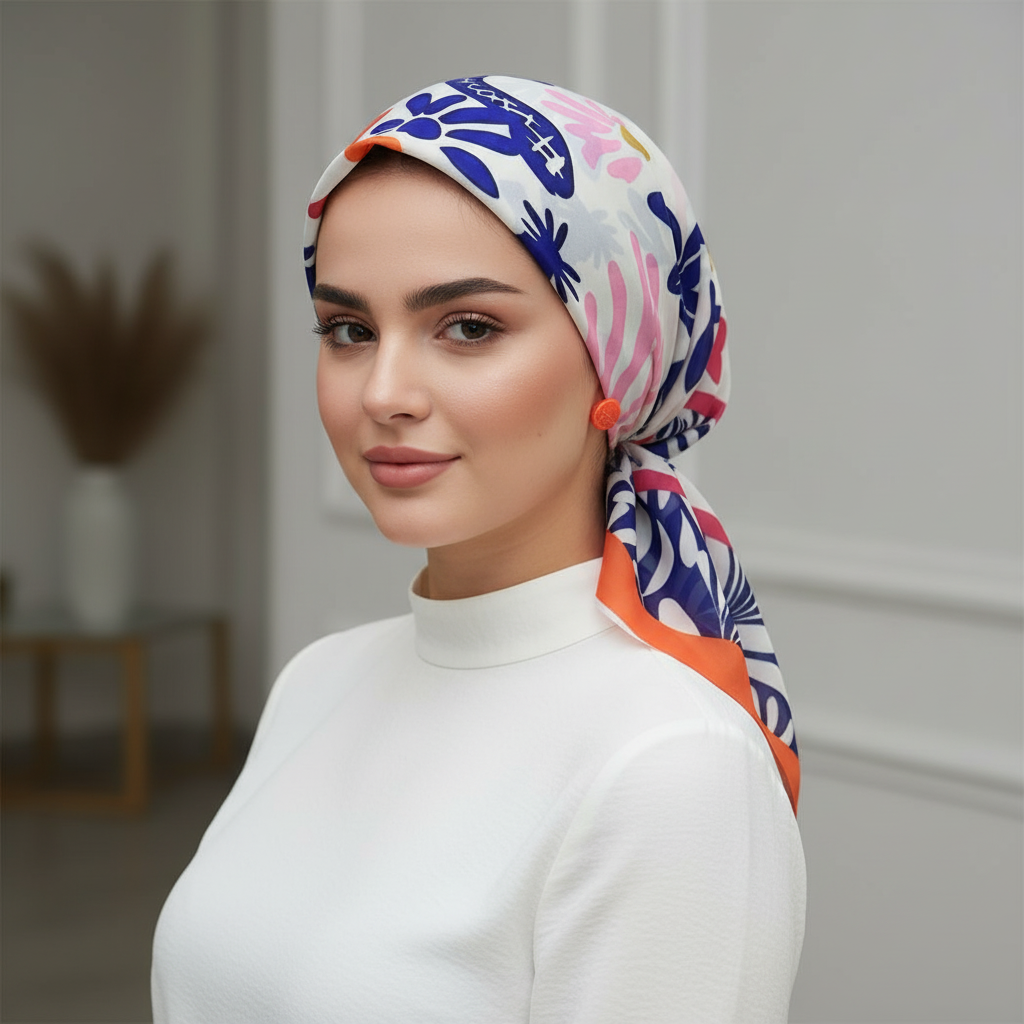ميني تاي شيفون مشجر (بندانة +توكة)