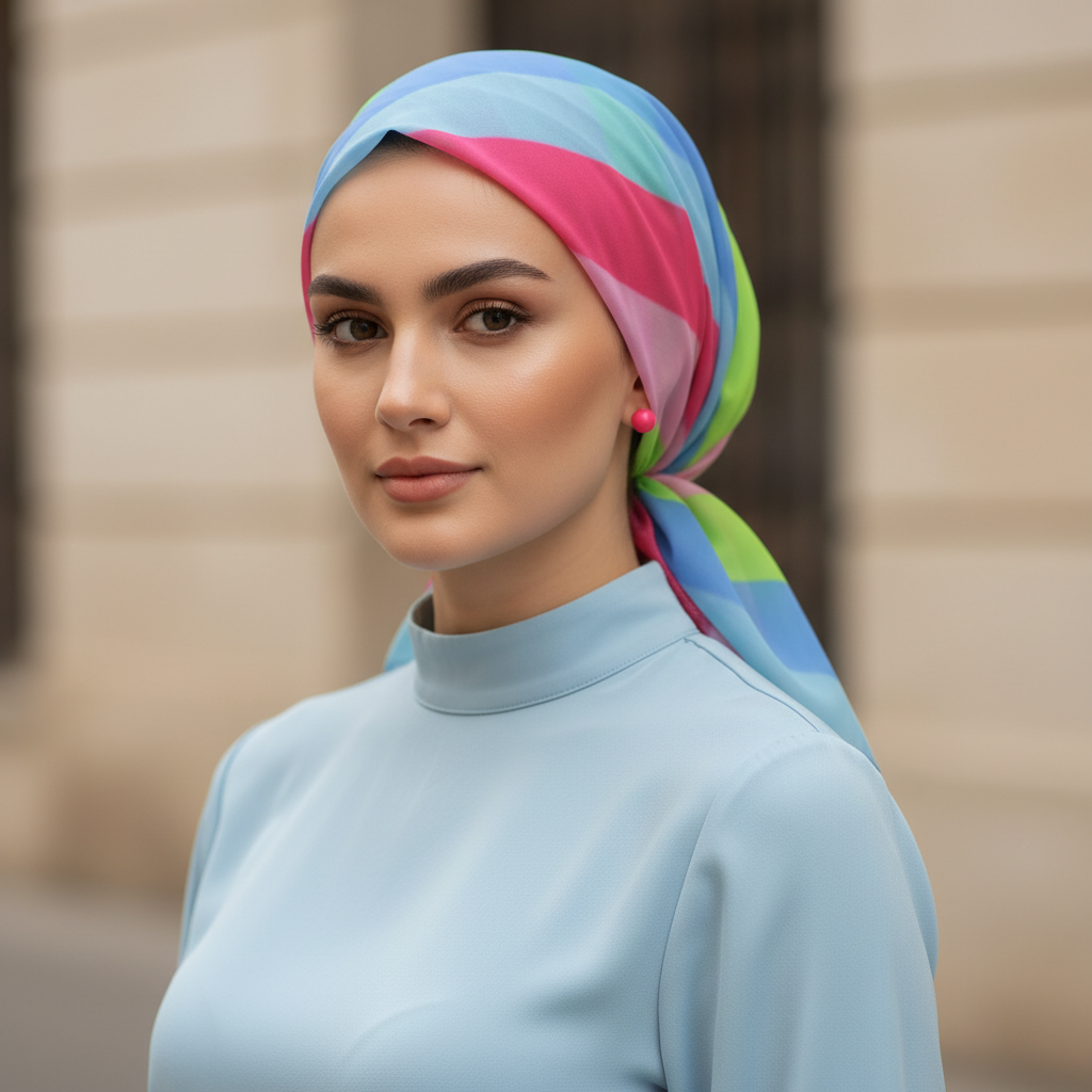 ميني تاي شيفون مشجر (بندانة +توكة)