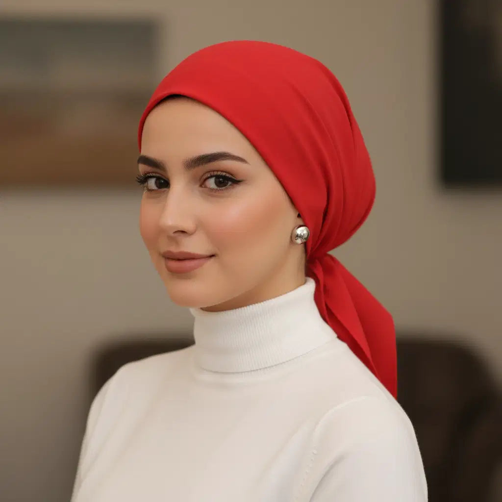 ميني سوفت قطن اورنج محمر