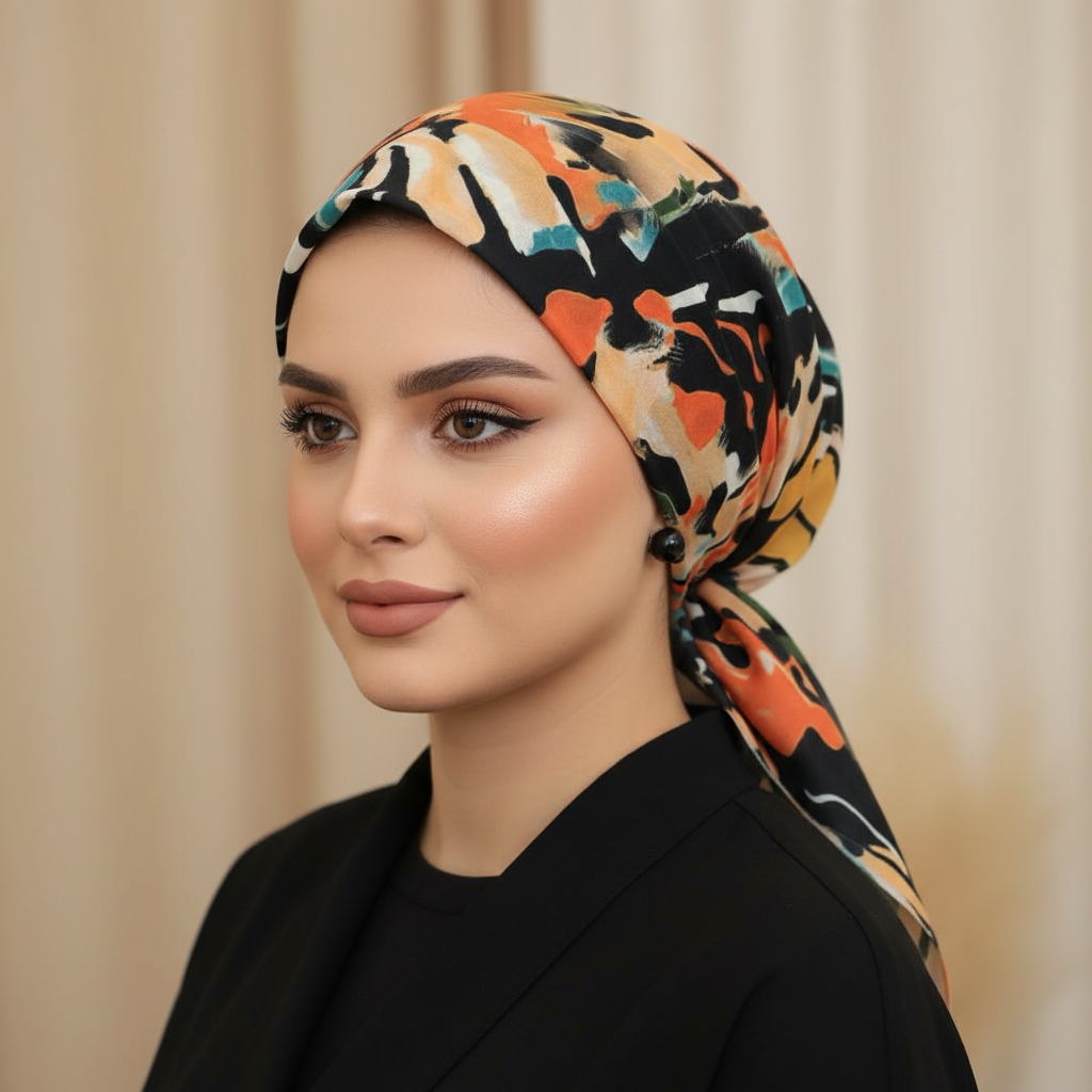 ميني تاي شيفون مشجر (بندانة +توكة)