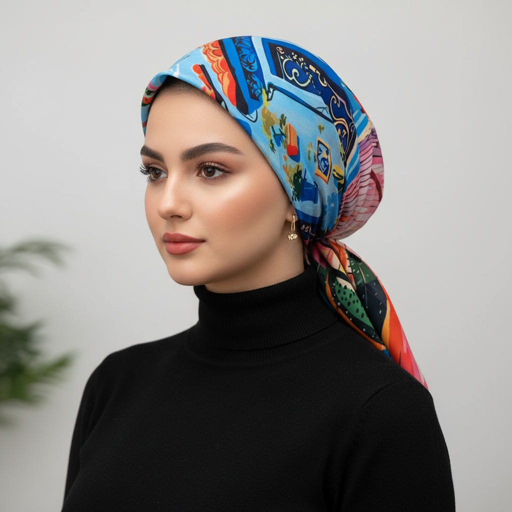 ميني تاي شيفون مشجر (بندانة +توكة)