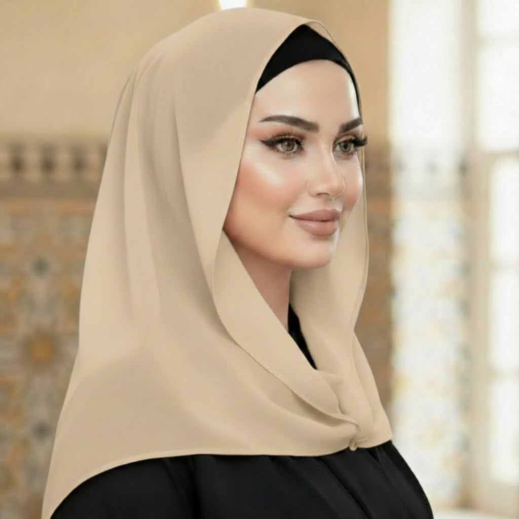 ايزي سكارف شيفون بيج وسط