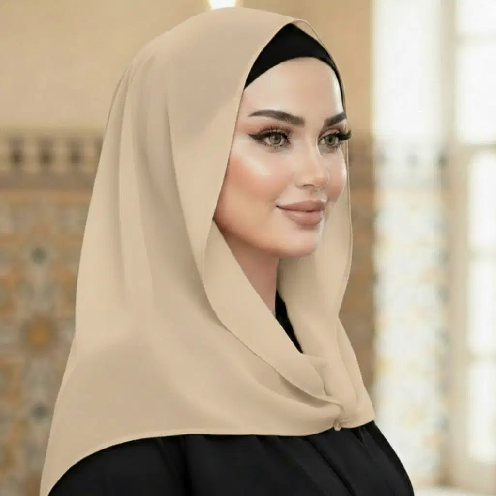 ايزي سكارف شيفون بيج وسط