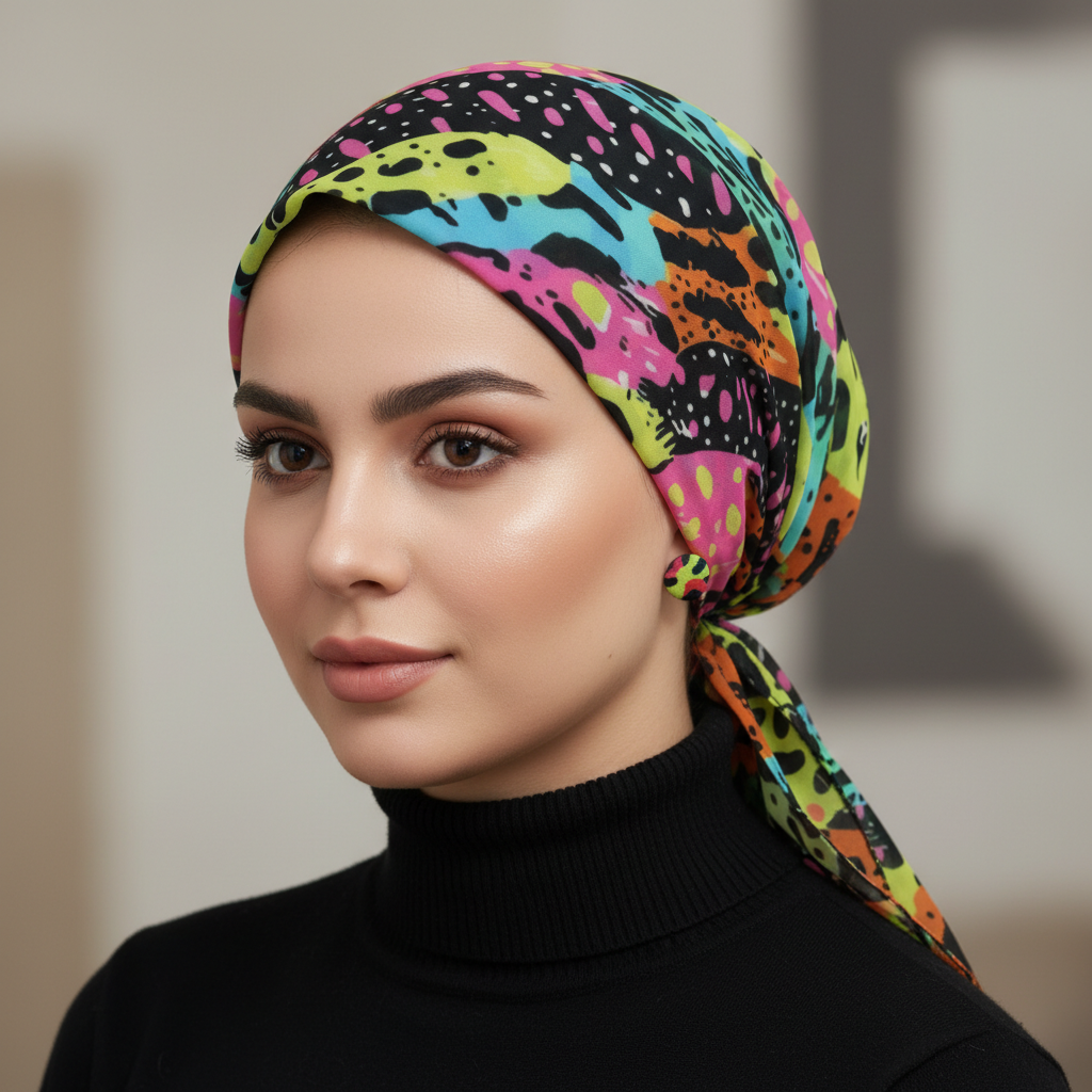 ميني تاي شيفون مشجر (بندانة +توكة)